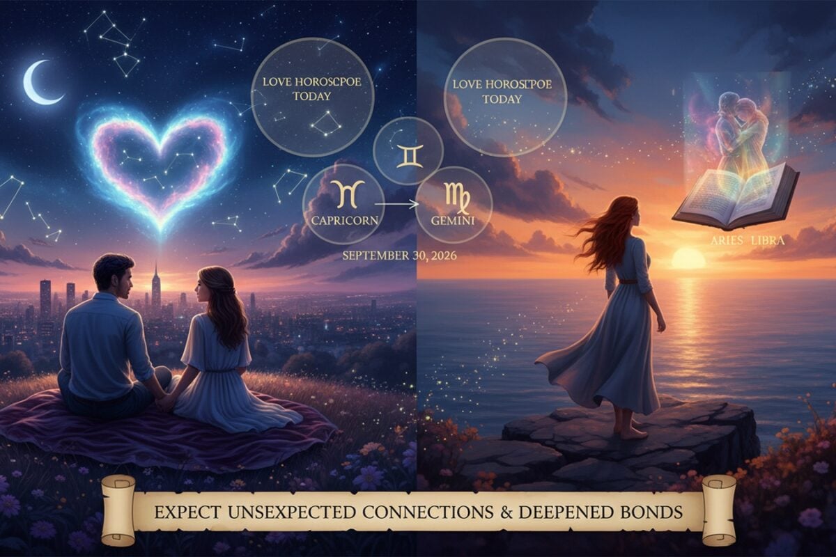 Love Horoscope Today, September 30, 2026