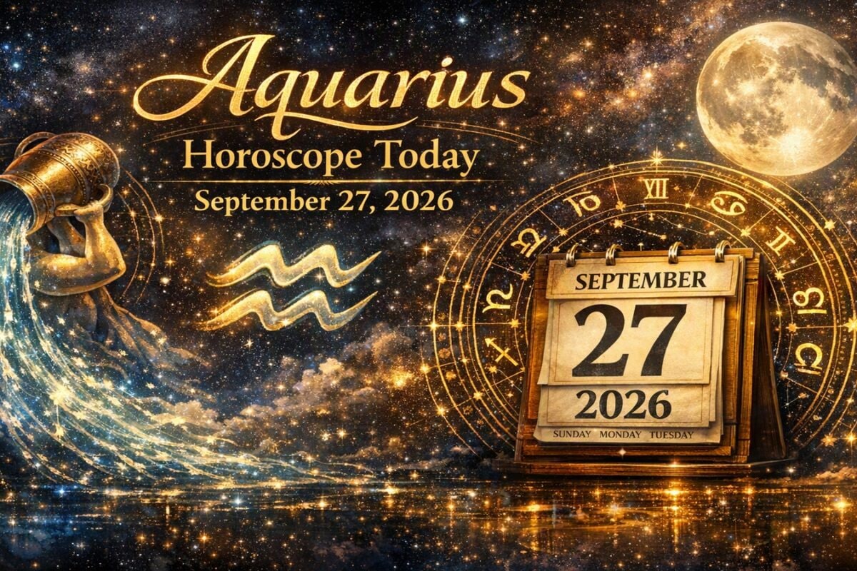 Aquarius Horoscope Today, September 27, 2026