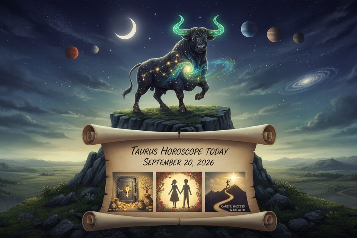 Taurus Horoscope Today, September 20, 2026