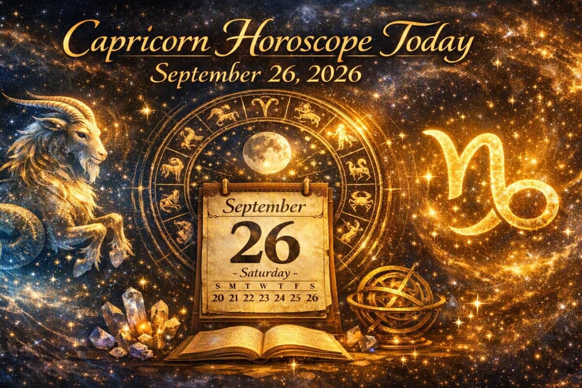 Capricorn Horoscope Today, September 26, 2026