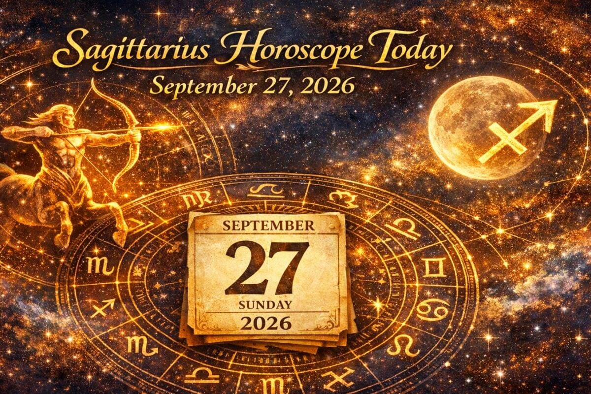 Sagittarius Horoscope Today, September 27, 2026