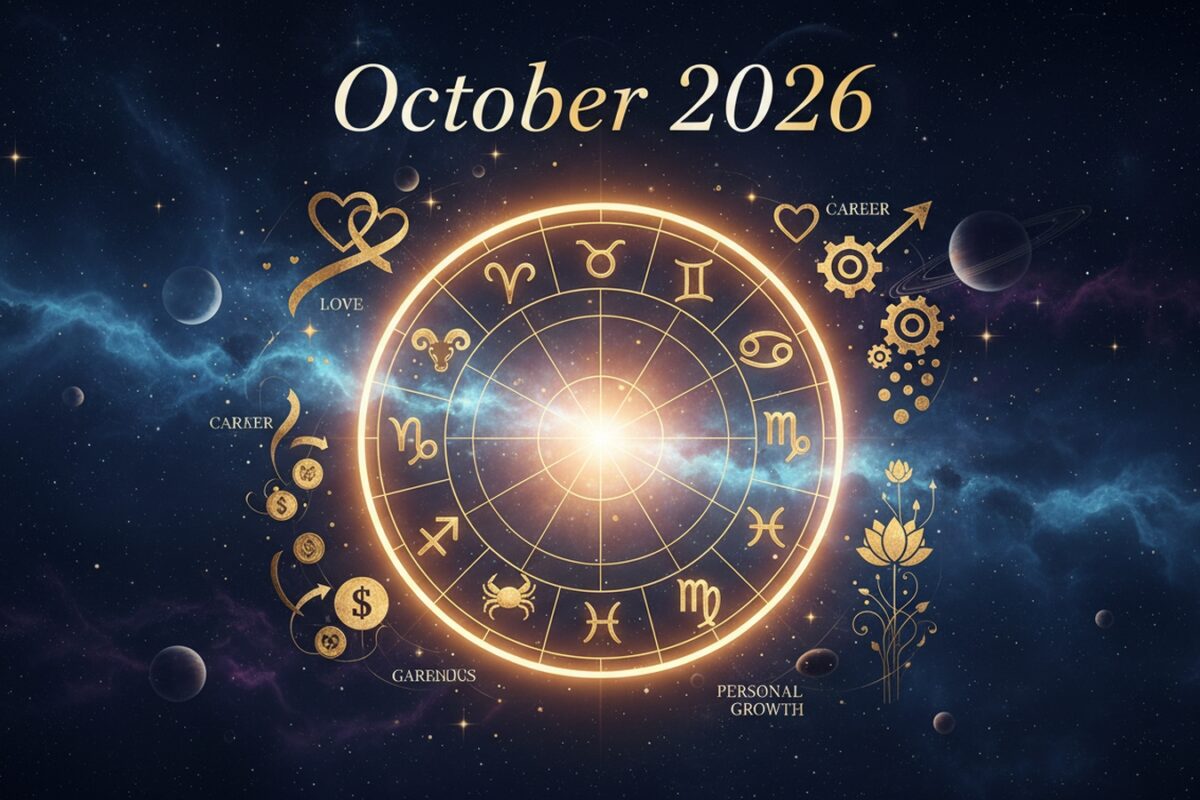 Monthly Horoscope, October 2026: Aries, Taurus, Gemini And Other Zodiac Signs See Career, Love And Money Changes