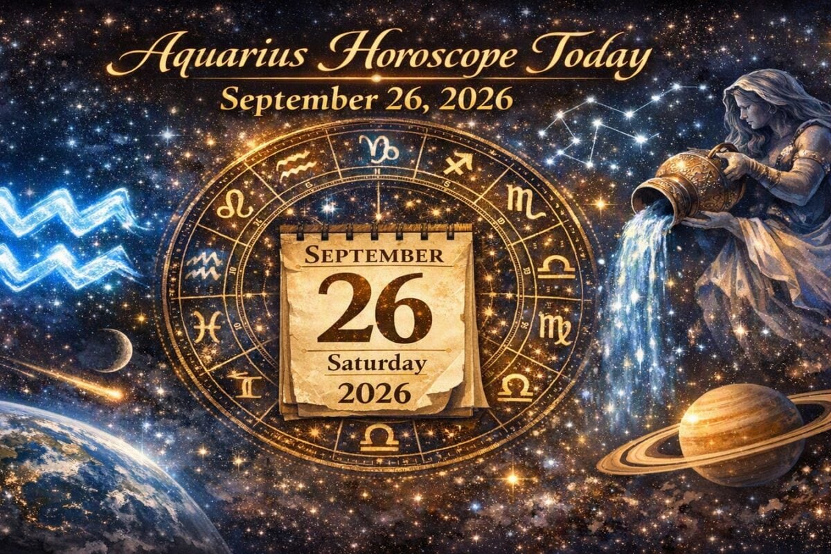 Aquarius Horoscope Today, September 26, 2026