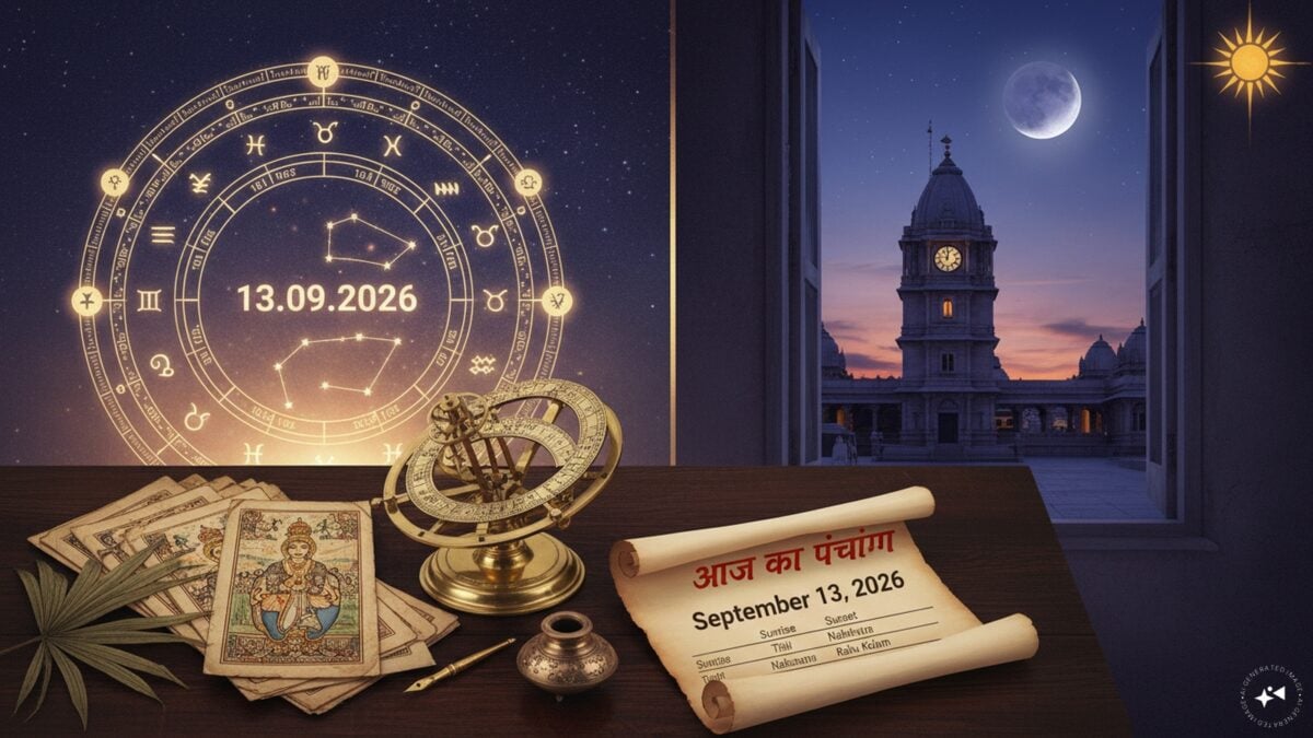 Aaj Ka Panchang, September 13, 2026: Tithi, Vrat, Muhurat And Rahu Kaal Today
