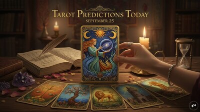 Tarot Card Predictions Today September 25 Card Reading 2026 Daily Tarot Card Reading for All Zodiac Signs. (AI generated image)