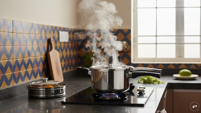 From dal and rice to khichdi, curries and vegetables, these pressure cookers combine practical capacities, different materials and everyday-friendly designs.