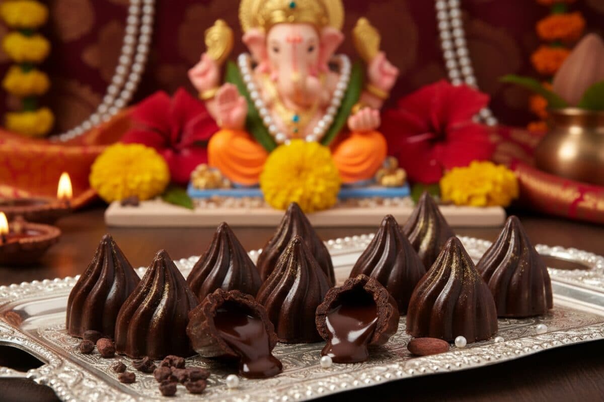 Chocolate And Modak? What's Not To Love! Try This Easy Modak Recipe For Bappa