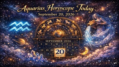 Aquarius Horoscope Today: Astrological predictions by Chirag Daruwalla for kumbha rashi on September 20 2026. (AI generated image)