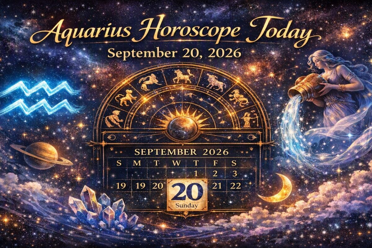 Aquarius Horoscope Today, September 20, 2026