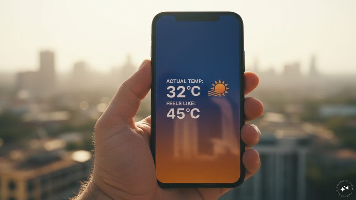 Why Doesn't 'Feels Like' Temperature Always Match the Actual Temperature?