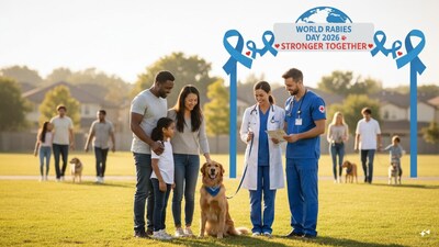 World Rabies Day 2026, themed “Stronger Together”, highlights how communities, healthcare workers and veterinary professionals can work together to prevent rabies. (AI Photo)