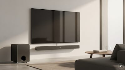 A soundbar can help you hear the dialogues better.
