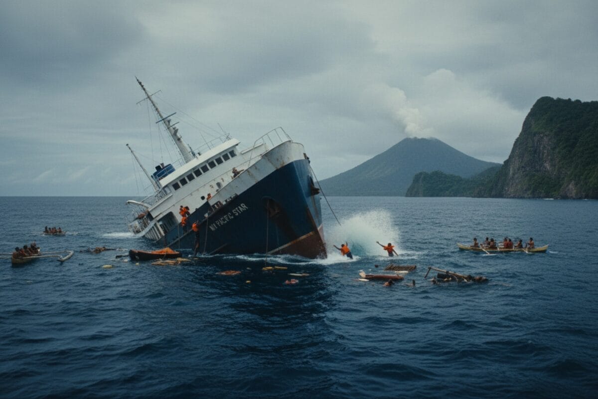 One Dead, 30 Missing After Ferry Sinks Off Vanuatu, Search Ops Underway