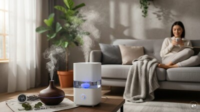 Before buying a humidifier, think about the size of the room and how frequently you plan to use it. (Representative image: AI-generated)