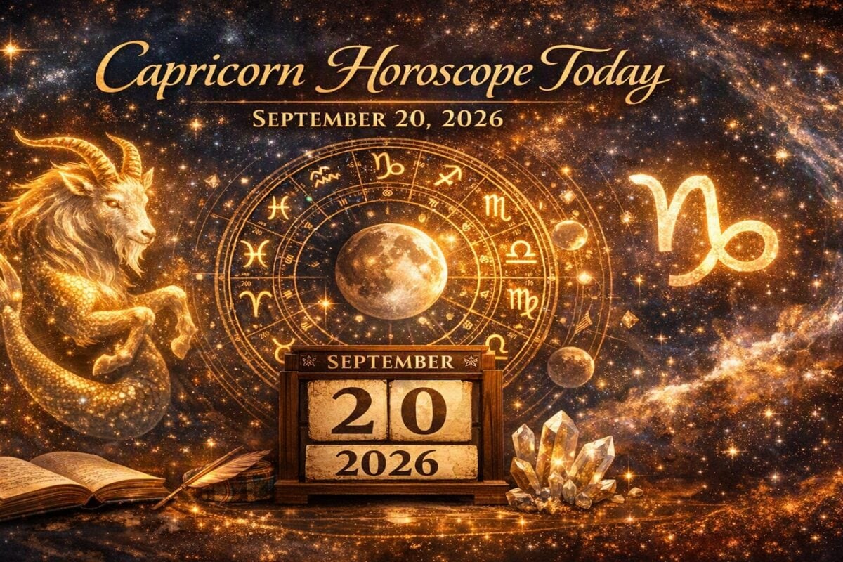 Capricorn Horoscope Today, September 20, 2026