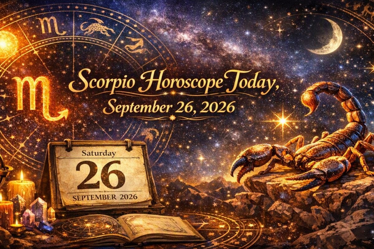 Scorpio Horoscope Today, September 26, 2026
