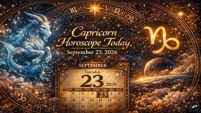 Capricorn Horoscope Today: Astrological predictions by Chirag Daruwalla for makara rashi on September 23, 2026. (AI generated image)