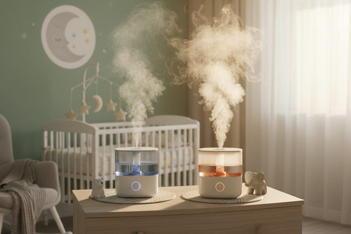 Cool Mist vs Warm Mist Humidifier: Which Is Safer For Babies?&nbsp;