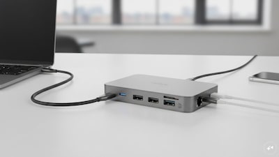 You get hubs with up to 9 ports.
