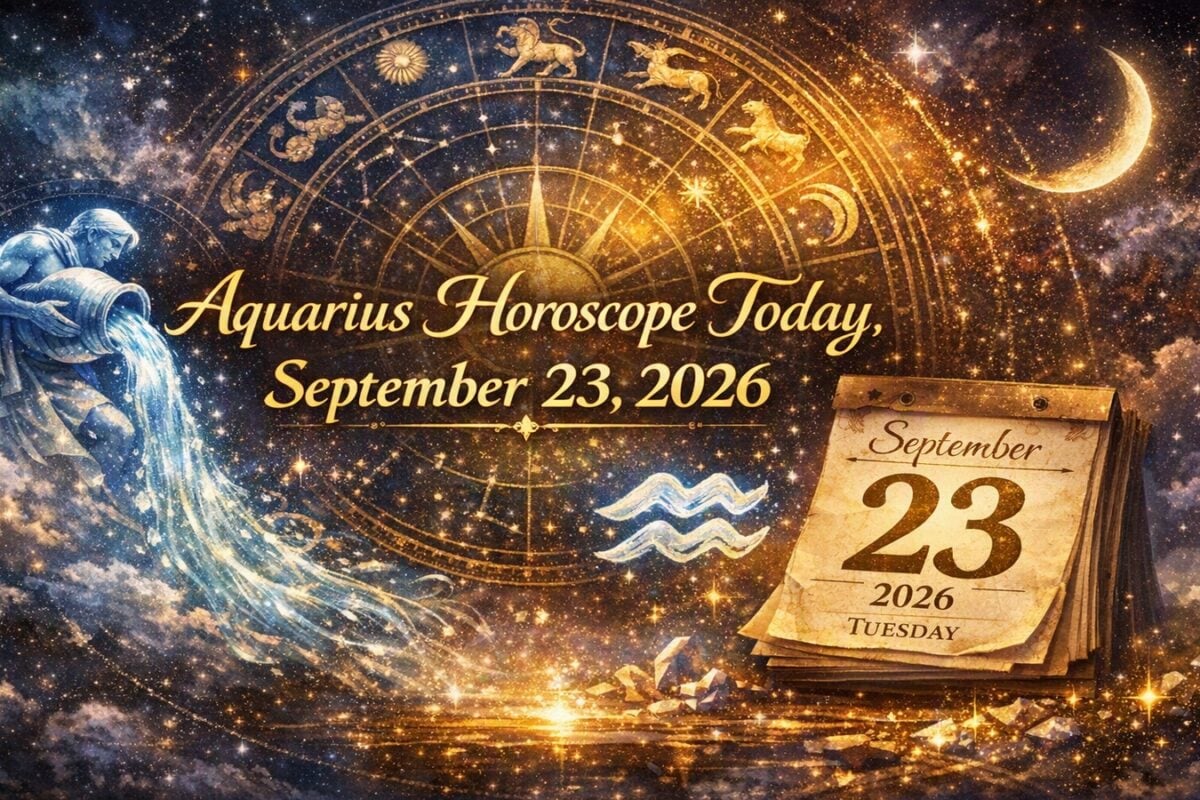 Aquarius Horoscope Today, September 23, 2026
