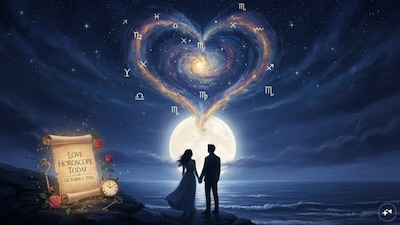 Love Horoscope Today, October 1, 2026, Know daily relationship horoscope for zodiac signs. (AI generated image)