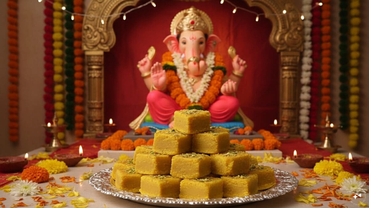 Ganesh Chaturthi Special: Make This Easy Besan Barfi At Home In Under 30 Minutes