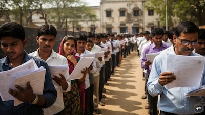 Getting a government job can be a lengthy process, with the number of selection stages varying by post. (AI Image)