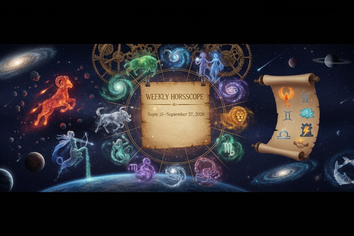 Weekly Horoscope, September 21–September 27, 2026: Astrological Predictions For All Signs