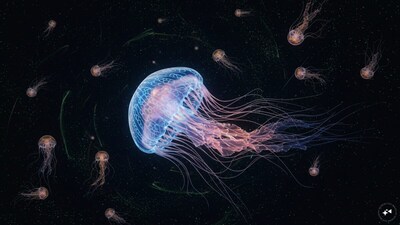 Despite their name, jellyfish are not fish at all. They are aquatic invertebrates closely related to corals and sea anemones.