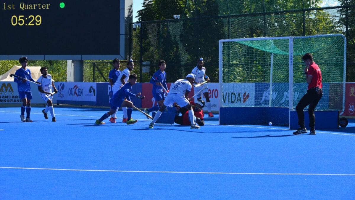 Photo: news18.com India Rout Chinese Taipei 15-0 to Enter Junior Asia Cup Semifinals