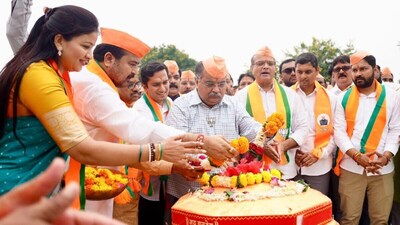 The event also highlighted the BJP’s organisational presence in the Amravati region.
