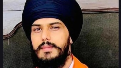 Waris Punjab De founder Amritpal Singh. (File)