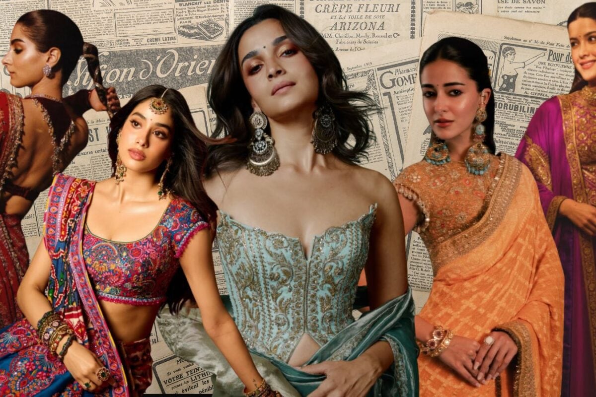 Move Over Basic Blouses: Alia, Janhvi And Bollywood’s It Girls Bring The Festive Drama