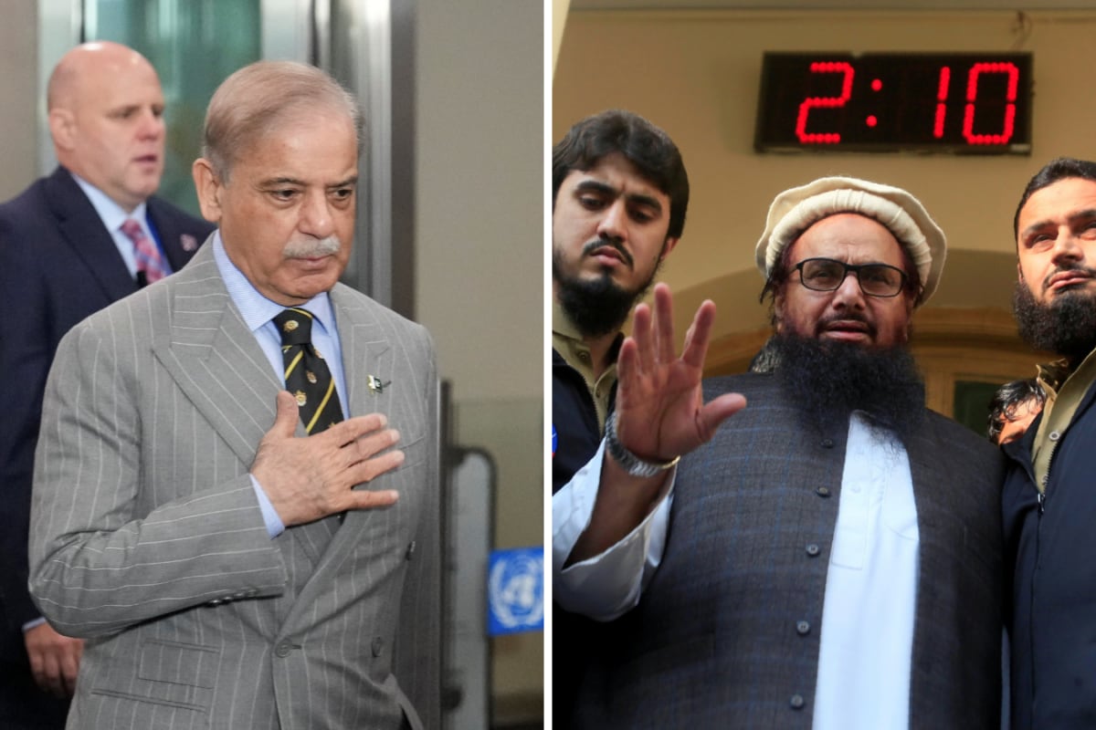 ‘When Will You Prosecute Hafiz Saeed?’ Pakistan PM Silent As Indian Reporter Questions Him On LeT Chief At UN