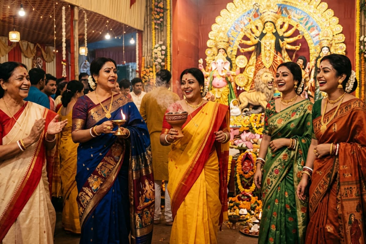 Bengal’s Handloom Heritage: 7 Saree Varieties To Wear This Durga Puja