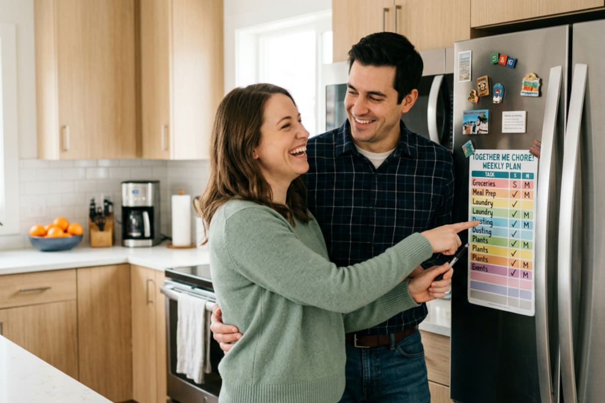 Always Fighting Over Housework? 7 Simple Ways Couples Can Share Chores Better