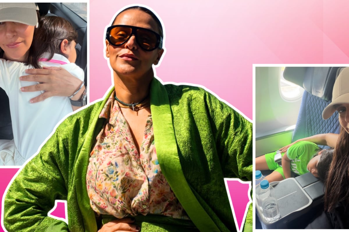 Neha Dhupia On Postpartum Depression, Motherhood And The Pressure To Be A Supermom