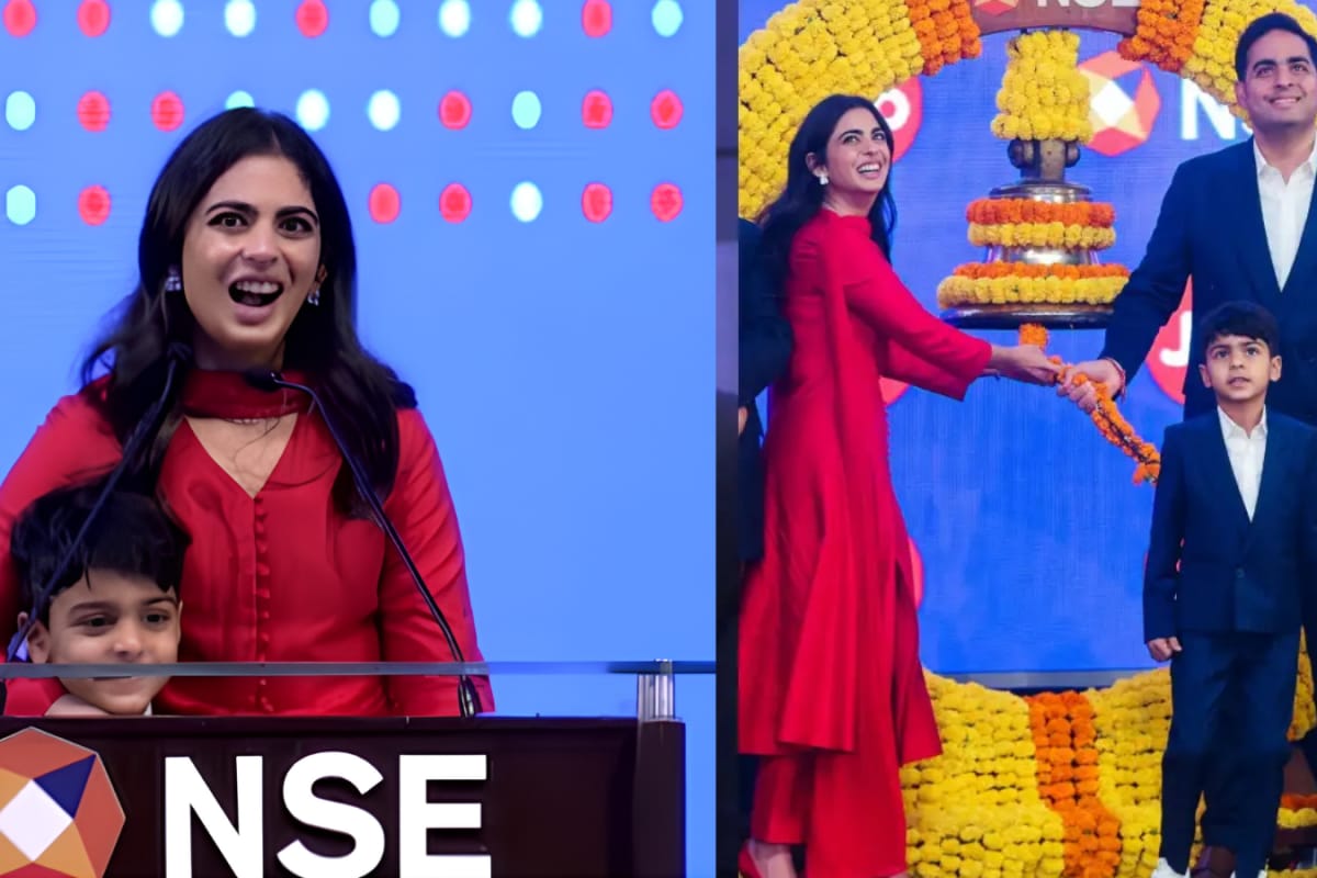 Isha Ambani’s Reaction To Her Nephew Running On Stage At Jio IPO Event Reveals A Lesson In Gentle Parenting