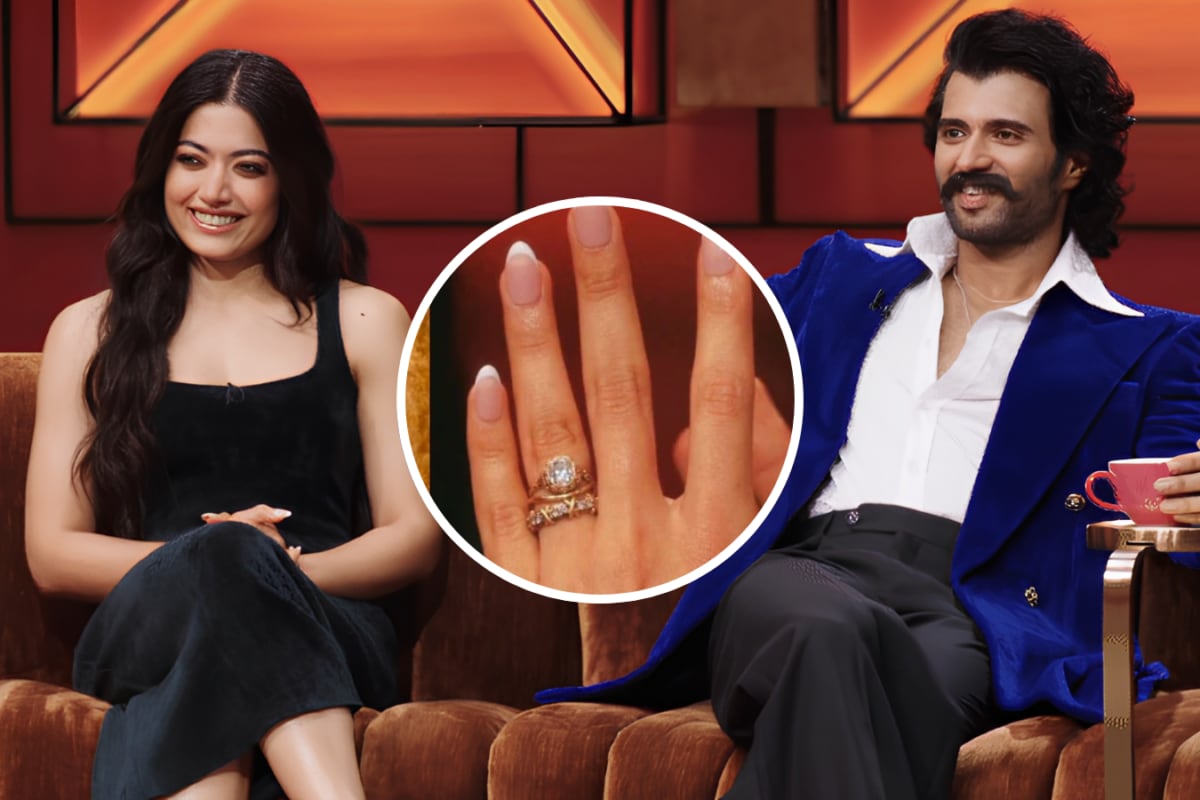 Rashmika Mandanna’s Engagement Ring Stack From Vijay Includes A Rare Victorian-Era Find And A Tiffany Band