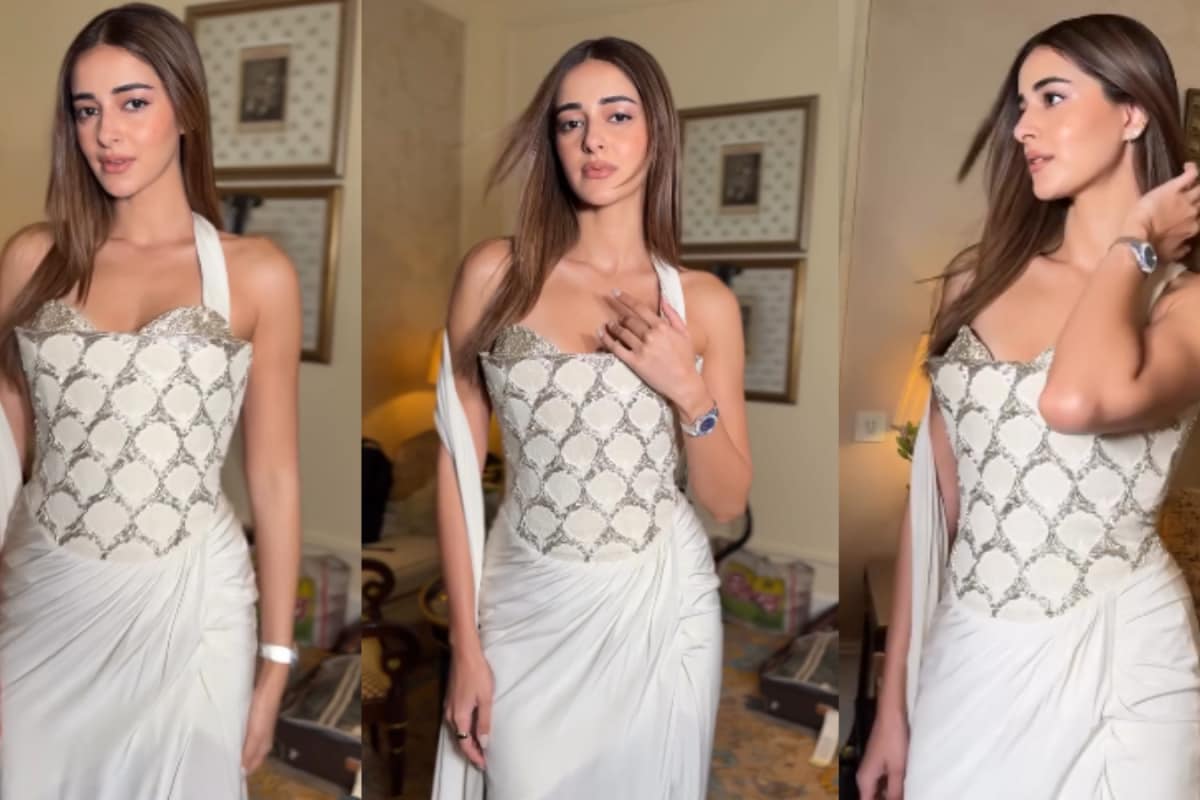 Ananya Panday’s Sculptural Gaurav Gupta Gown Makes ‘Ivory Hour’ A Couture Affair