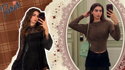 Khushi leaned into texture (lace, soft knit, structured denim) and lets the locations do the rest.