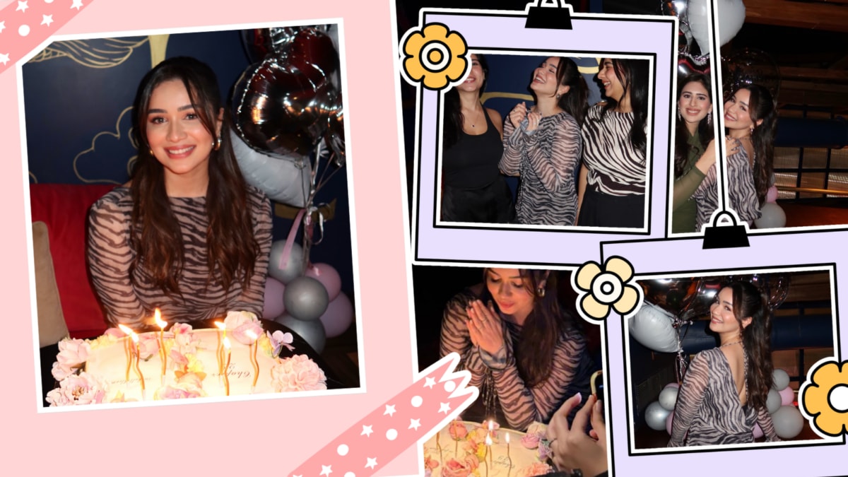 Sara Tendulkar Rings In 29 With A Sultry Zebra-Print Mini With A Daring Open-Back