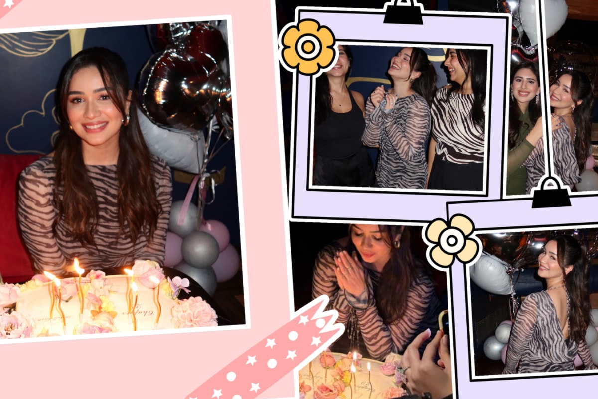 Sara Tendulkar Rings In 29 With A Sultry Zebra-Print Mini And A Daring Open Back