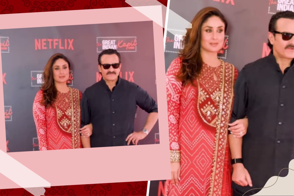 Kareena Kapoor And Saif Ali Khan Serve Nawabi Drip In Crimson And Black