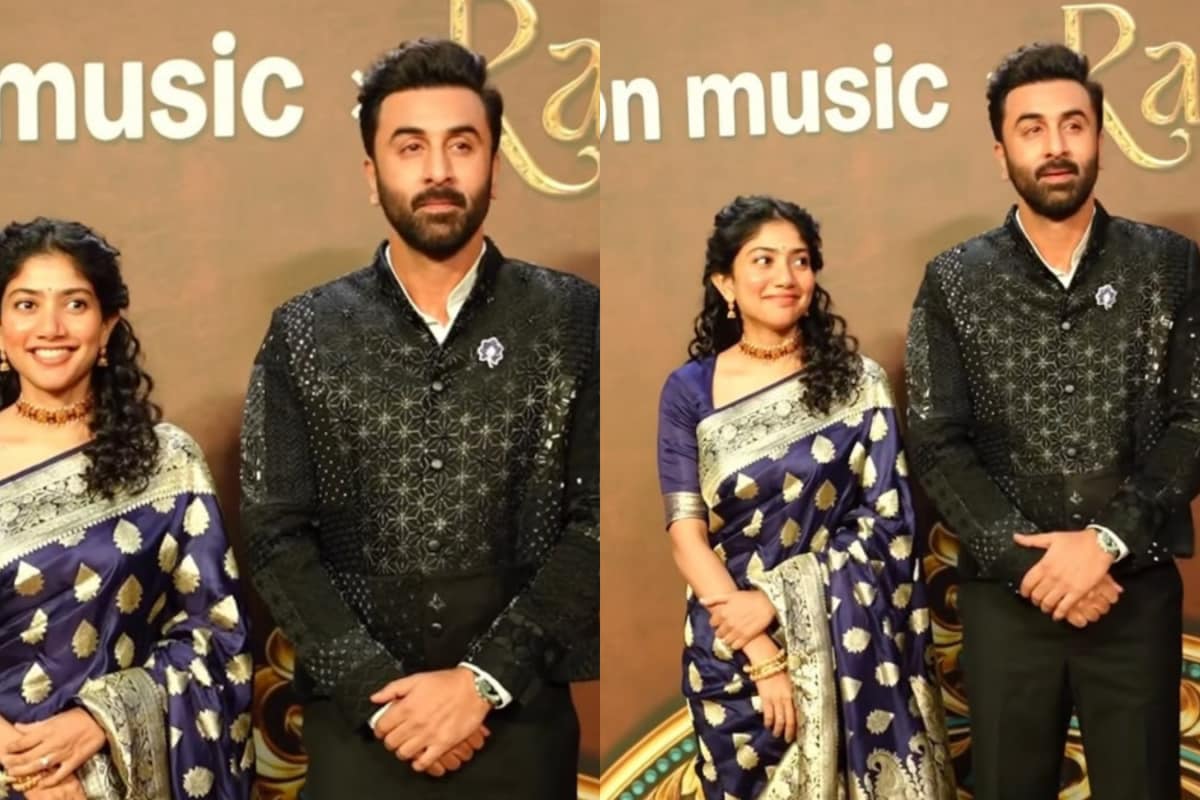 Ranbir Kapoor Goes Regal In Embroidered Bandhgala As Sai Pallavi Serves Banarasi Elegance At Ramayana Event