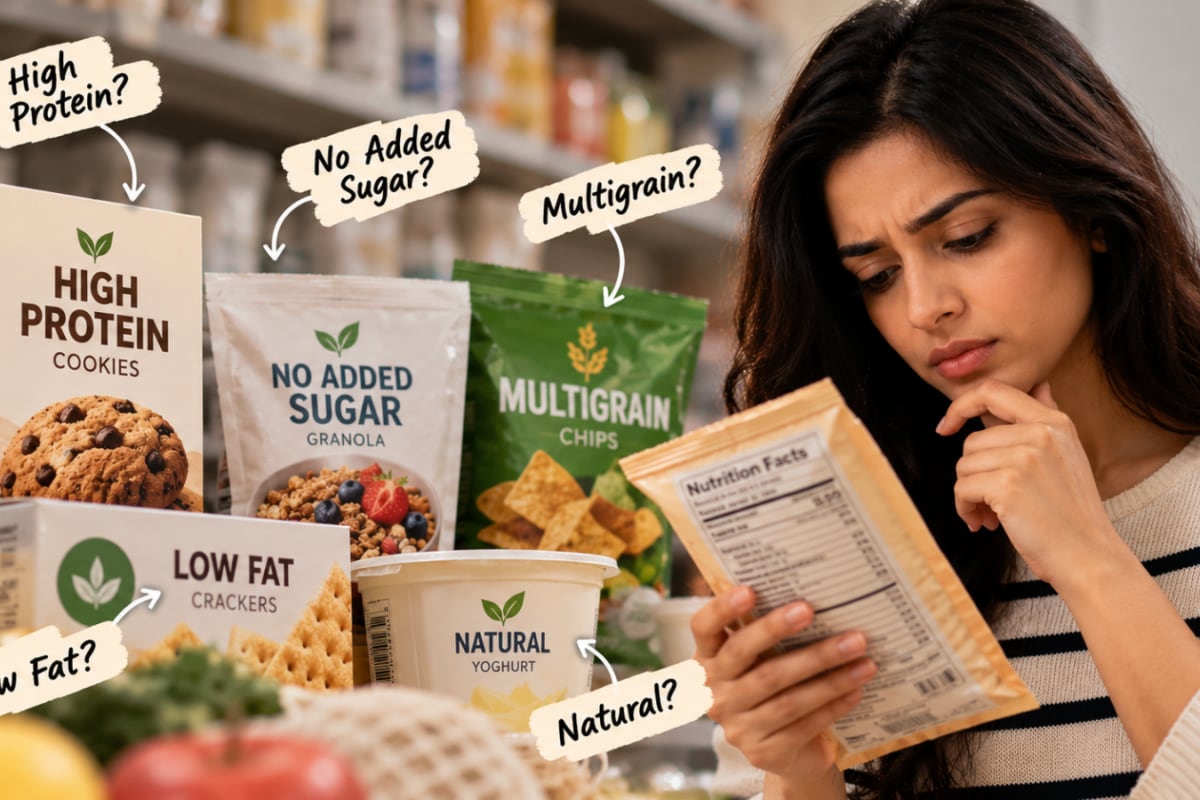 ‘High Protein’, ‘No Added Sugar’, ‘Natural’: Are We Falling For Healthy Food Labels?