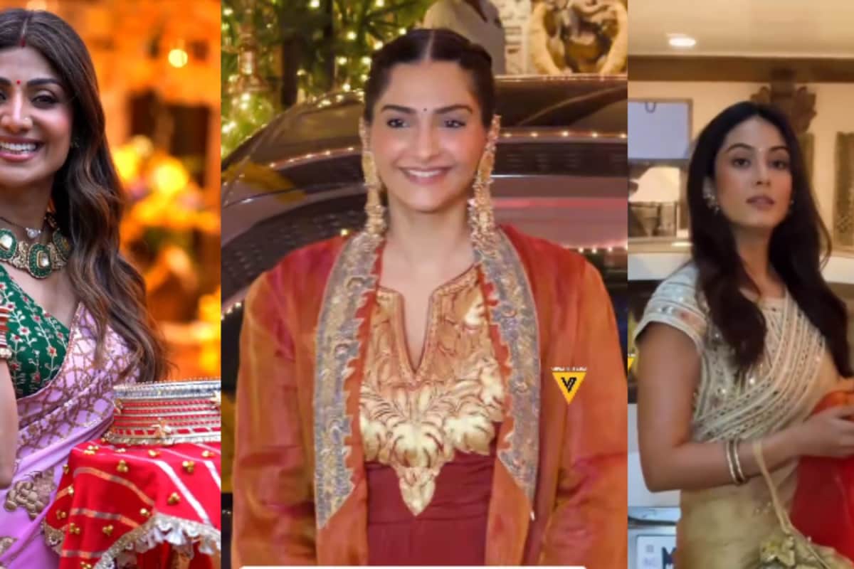 Sonam Kapoor To Shilpa Shetty: Bollywood's Karwa Chauth Fashion Diary At Anil Kapoor's House