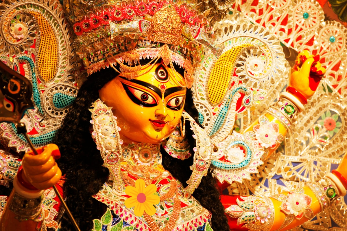 Why 108 Diyas And 108 Lotus Flowers Are Offered During Sandhi Puja