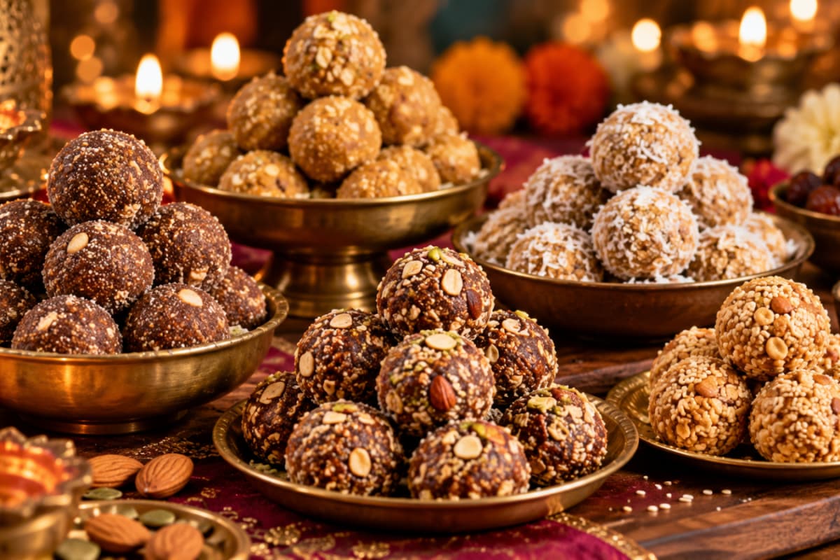From Ragi To Dates, 5 Healthy Laddoo Recipes To Sweeten Your Diwali Celebrations