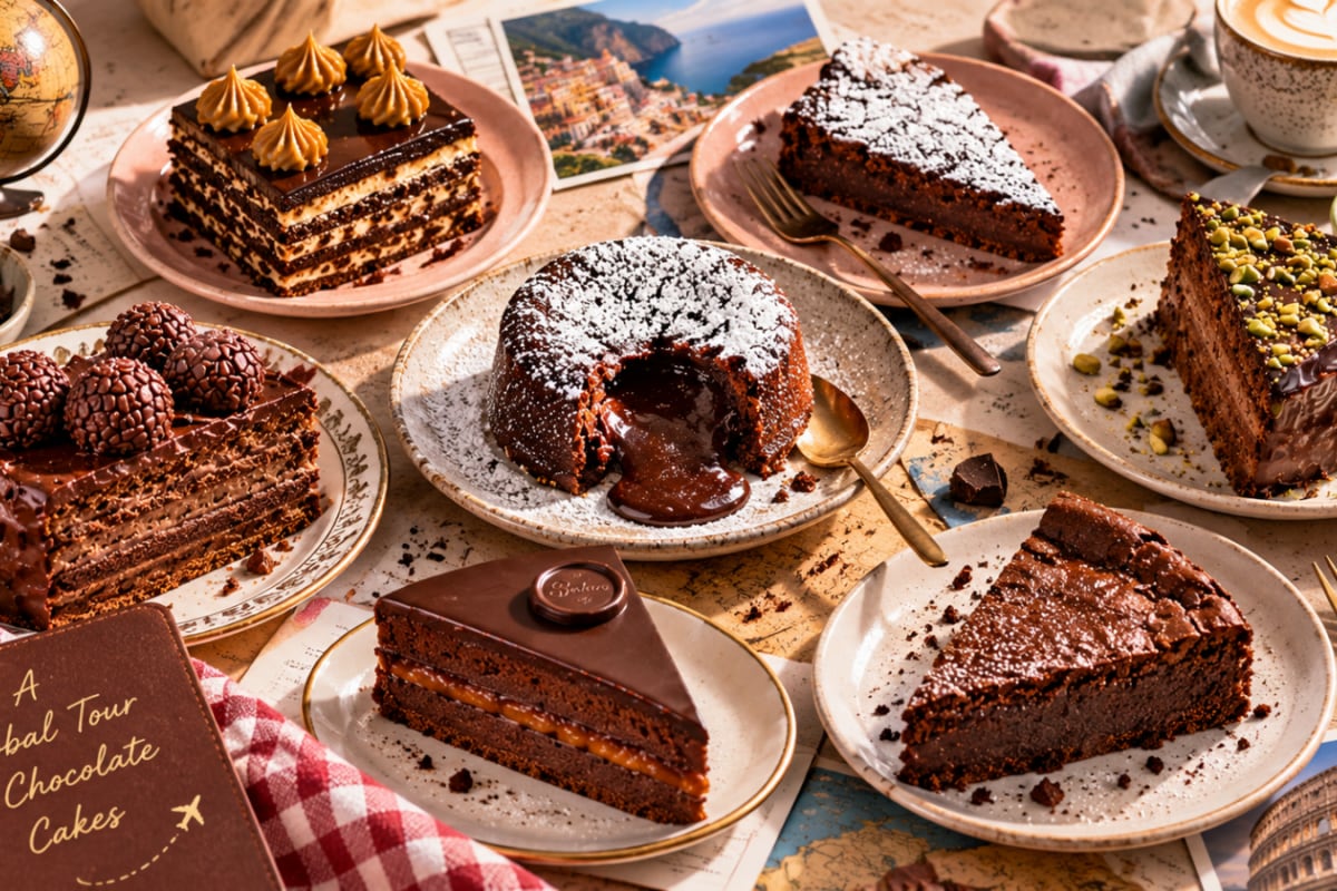 Sweden’s Fudgy Kladdkaka To Vienna’s Iconic Sacher-Torte, Top 10 Chocolate Cakes In The World